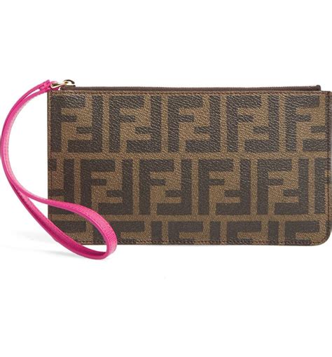 fendi wristlet pouch.